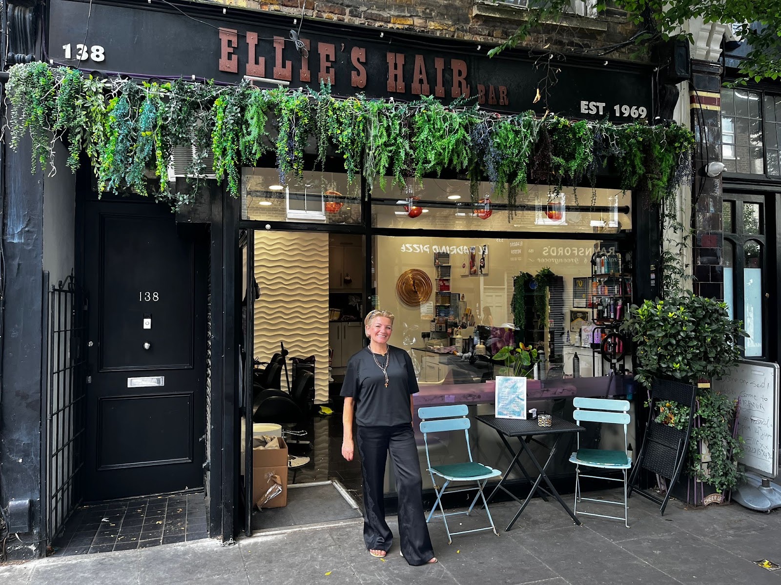 Ellie’s Hair bar in Battersea London